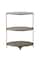 Hello Honey® 31'' Antique Gold Oval Metal 3-Tier Shelf Side Table